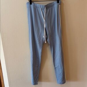 Kittenish Light Blue Lounge Pants-Size L